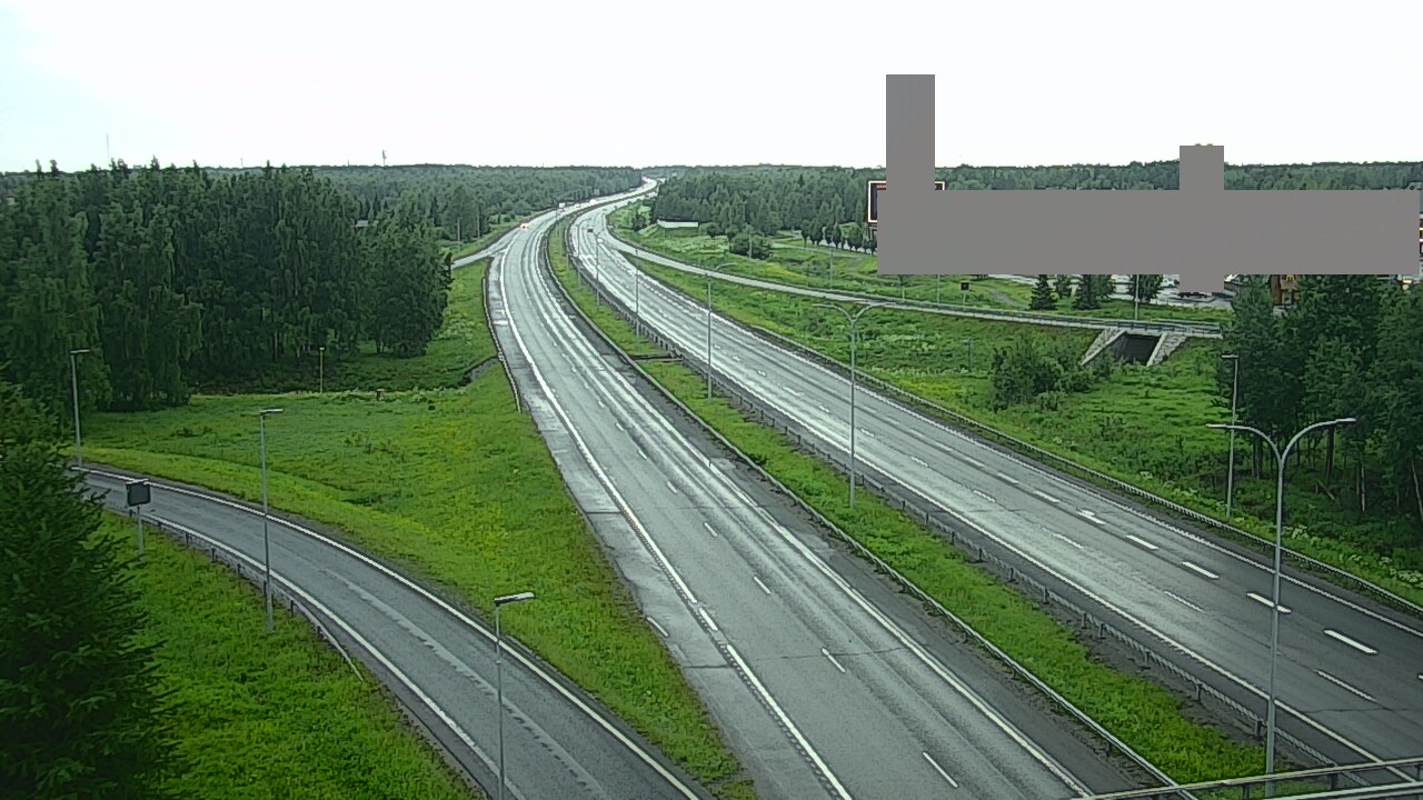 Kelikamerat Kuva Tie 4 Oulu Kaakkuri, Oulu, Pohjois-Pohjanmaa