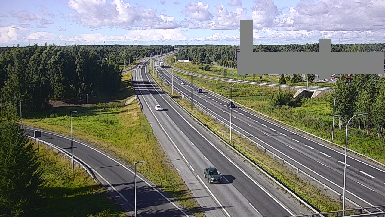Kelikamerat Kuva Tie 4 Oulu Kaakkuri, Oulu, Pohjois-Pohjanmaa