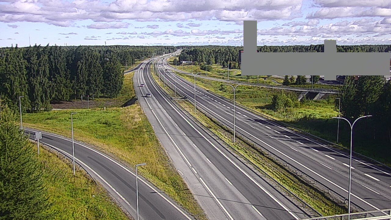 Kelikamerat Kuva Tie 4 Oulu Kaakkuri, Oulu, Pohjois-Pohjanmaa
