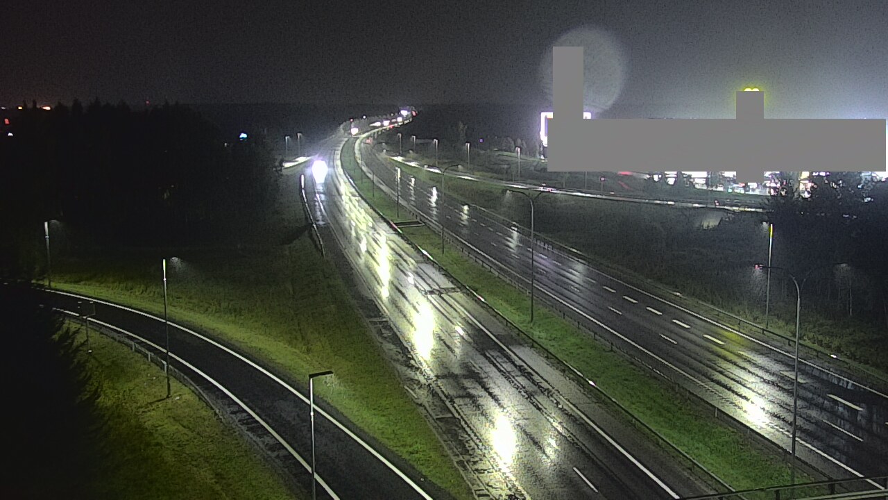 Weather Camera Image Väg 4 Uleåborg, Kaakkuri, Oulu, Pohjois-Pohjanmaa