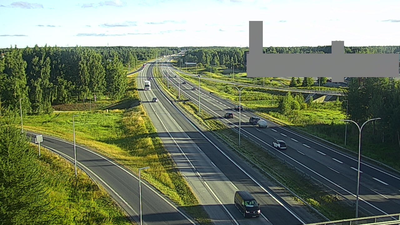 Kelikamerat Kuva Tie 4 Oulu Kaakkuri, Oulu, Pohjois-Pohjanmaa
