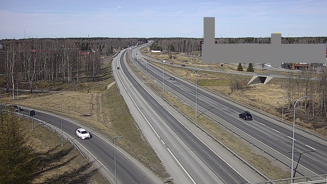 Kelikamerat Kuva Tie 4 Oulu Kaakkuri, Oulu, Pohjois-Pohjanmaa