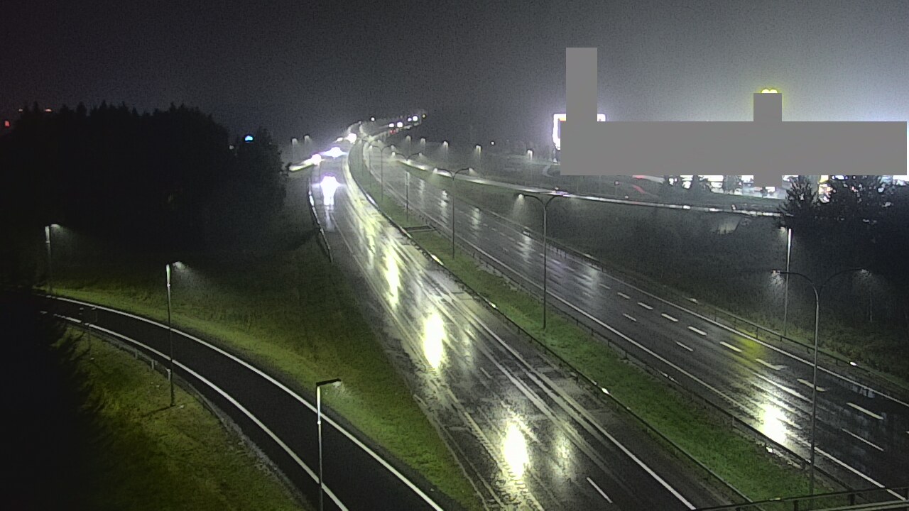 Weather Camera Image Väg 4 Uleåborg, Kaakkuri, Oulu, Pohjois-Pohjanmaa
