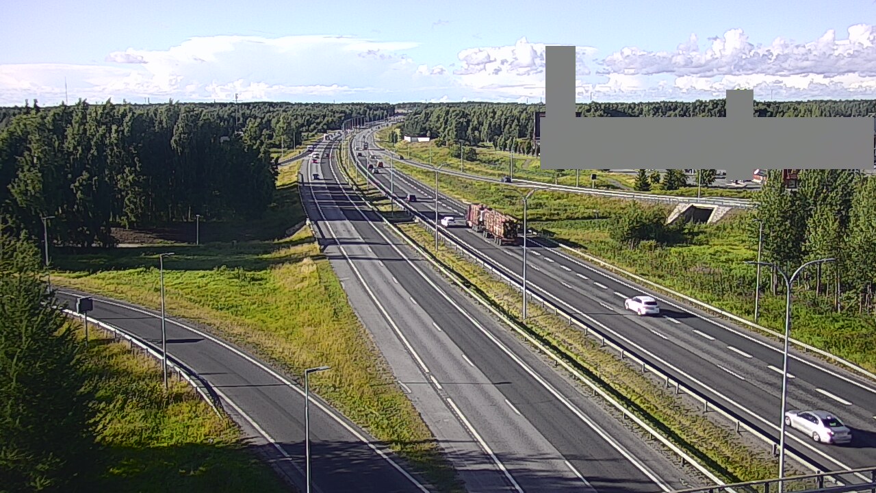 Kelikamerat Kuva Tie 4 Oulu Kaakkuri, Oulu, Pohjois-Pohjanmaa
