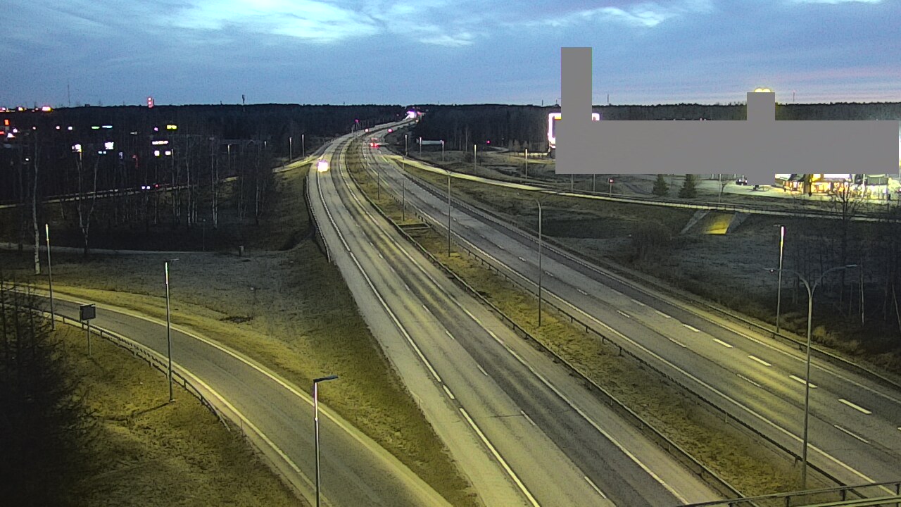 Kelikamerat Kuva Tie 4 Oulu Kaakkuri, Oulu, Pohjois-Pohjanmaa