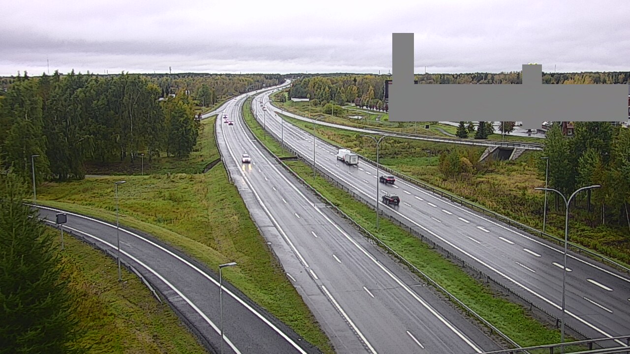 Kelikamerat Kuva Tie 4 Oulu Kaakkuri, Oulu, Pohjois-Pohjanmaa