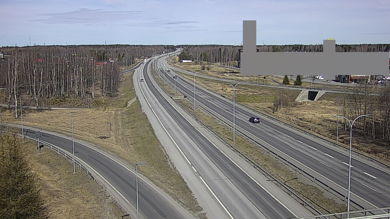 Kelikamerat Kuva Tie 4 Oulu Kaakkuri, Oulu, Pohjois-Pohjanmaa