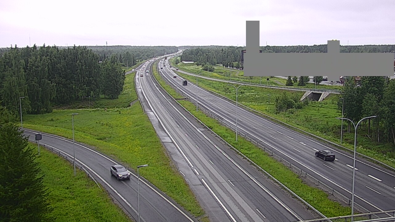 Kelikamerat Kuva Tie 4 Oulu Kaakkuri, Oulu, Pohjois-Pohjanmaa