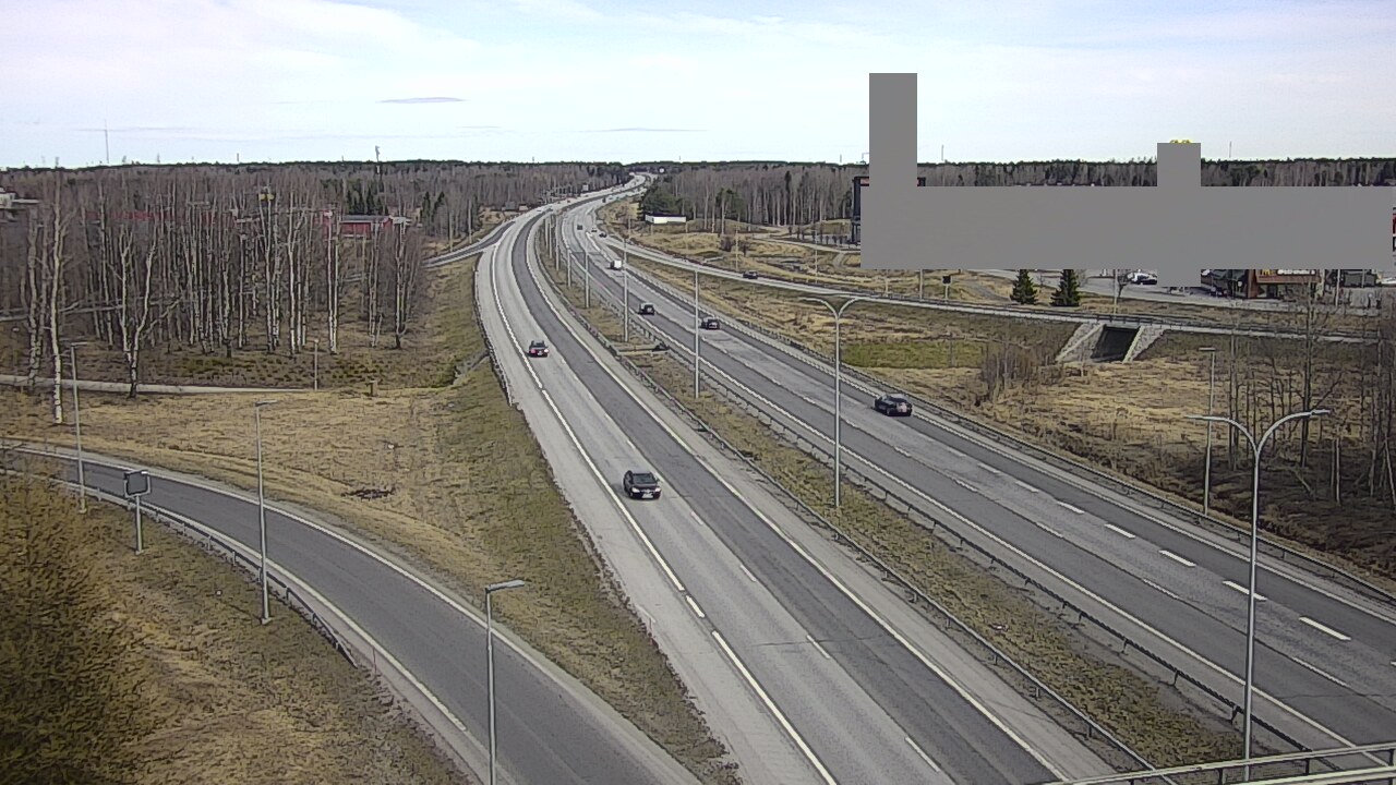 Kelikamerat Kuva Tie 4 Oulu Kaakkuri, Oulu, Pohjois-Pohjanmaa