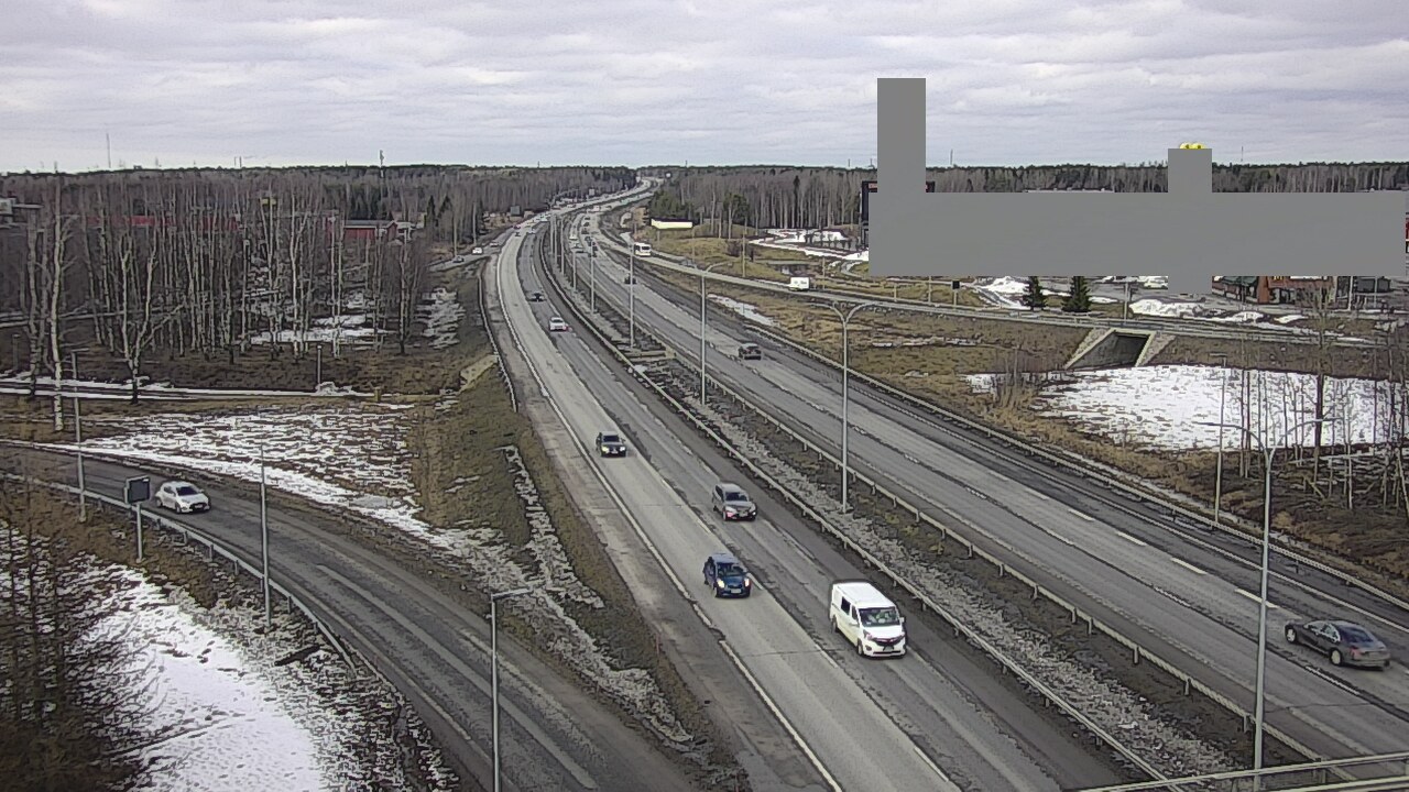 Kelikamerat Kuva Tie 4 Oulu Kaakkuri, Oulu, Pohjois-Pohjanmaa