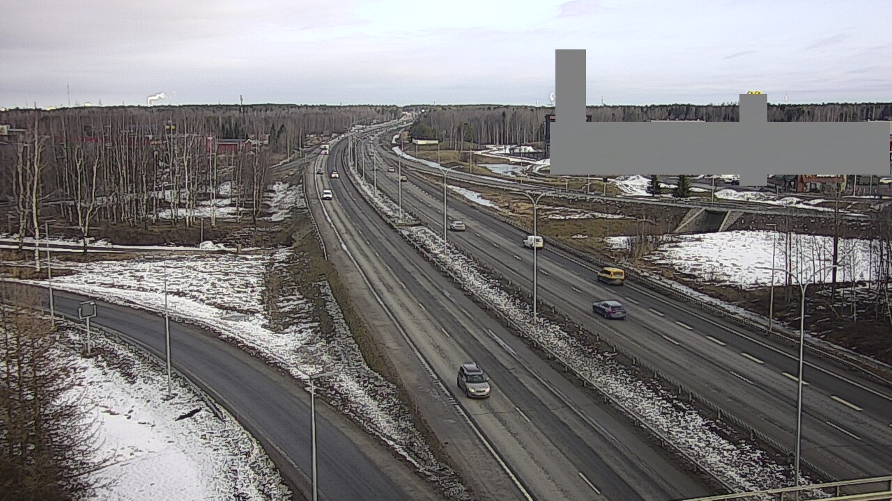 Kelikamerat Kuva Tie 4 Oulu Kaakkuri, Oulu, Pohjois-Pohjanmaa