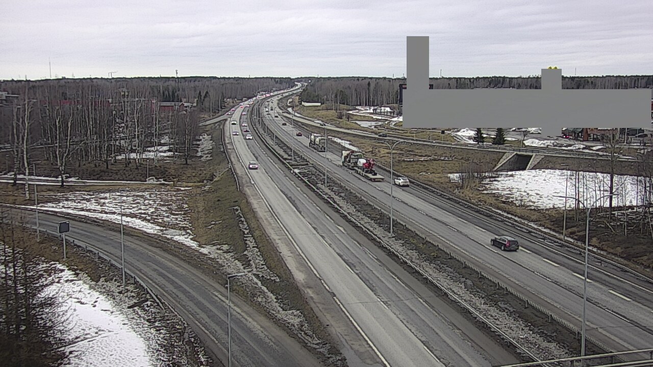 Kelikamerat Kuva Tie 4 Oulu Kaakkuri, Oulu, Pohjois-Pohjanmaa