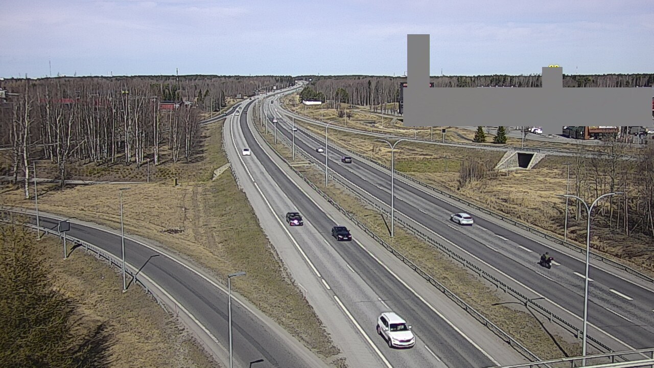 Kelikamerat Kuva Tie 4 Oulu Kaakkuri, Oulu, Pohjois-Pohjanmaa
