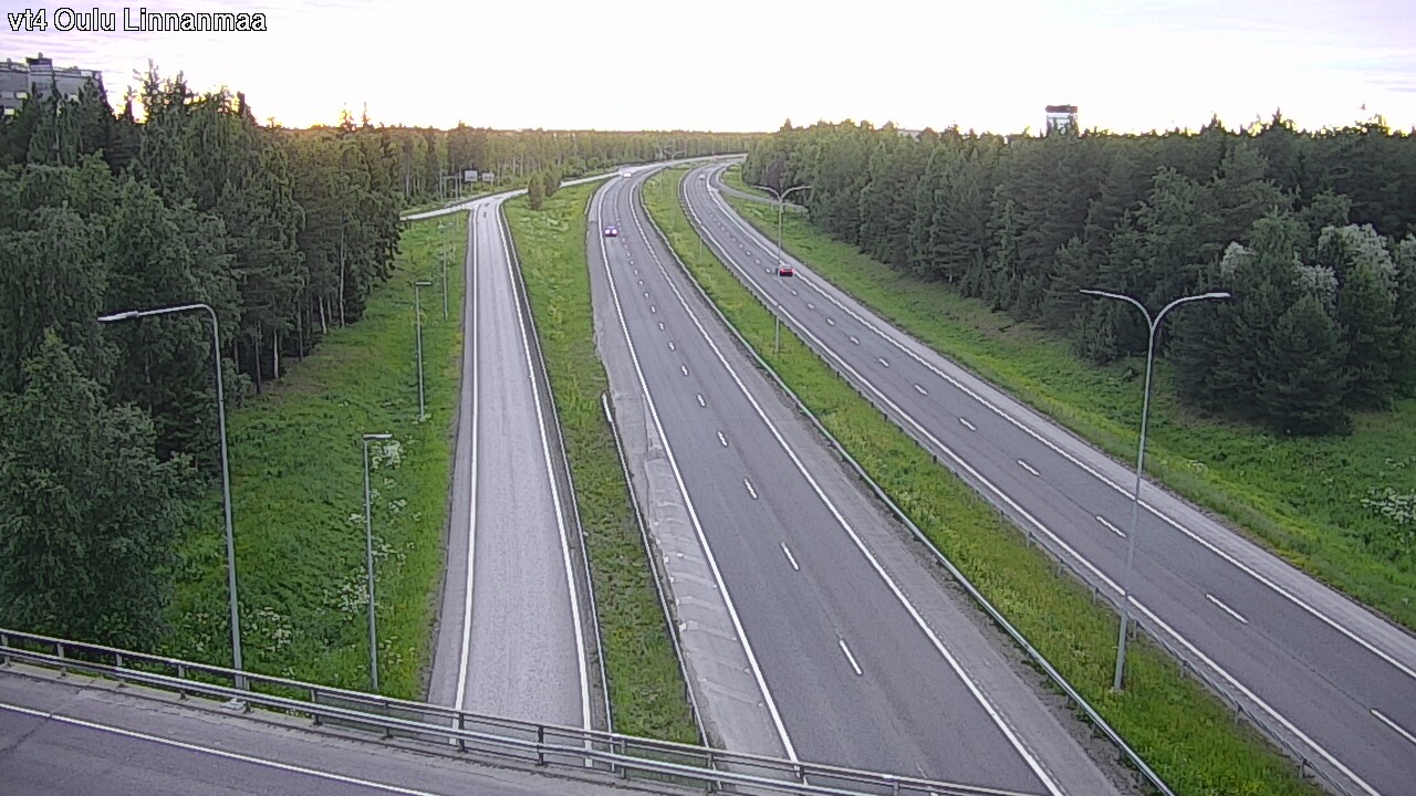 Weather Camera Image Road 4 Oulu, Linnanmaa, Oulu, Pohjois-Pohjanmaa