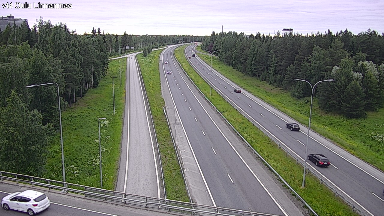 Weather Camera Image Road 4 Oulu, Linnanmaa, Oulu, Pohjois-Pohjanmaa