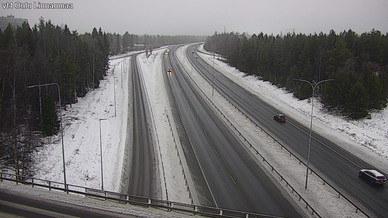 Weather Camera Image Road 4 Oulu, Linnanmaa, Oulu, Pohjois-Pohjanmaa