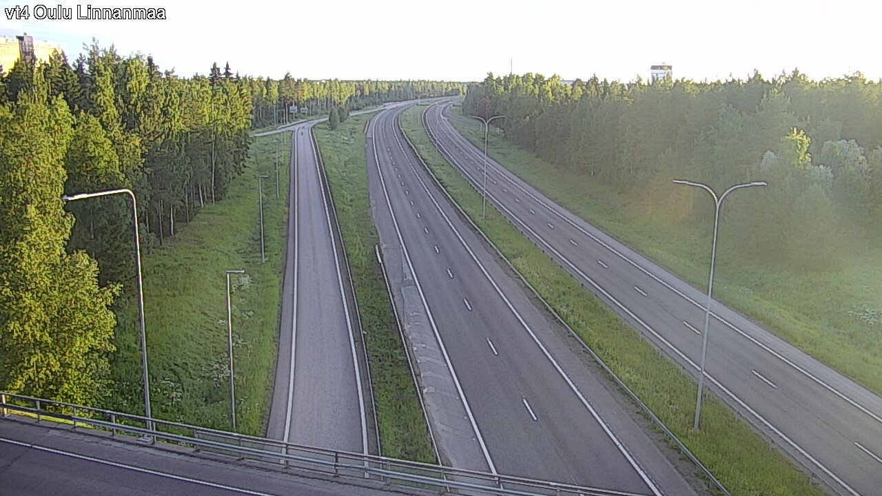 Weather Camera Image Road 4 Oulu, Linnanmaa, Oulu, Pohjois-Pohjanmaa