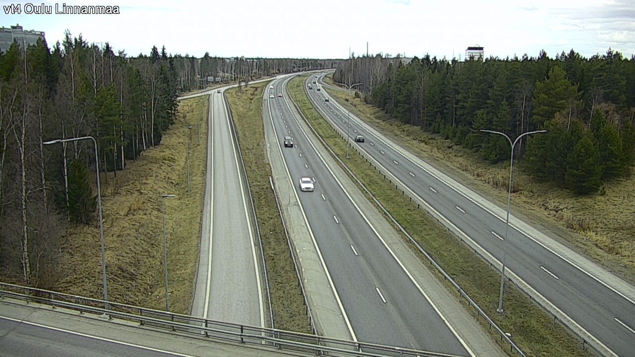 Weather Camera Image Road 4 Oulu, Linnanmaa, Oulu, Pohjois-Pohjanmaa