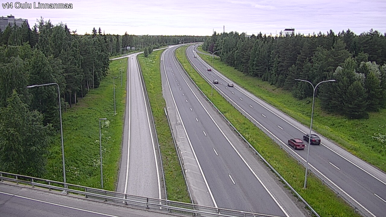 Weather Camera Image Road 4 Oulu, Linnanmaa, Oulu, Pohjois-Pohjanmaa