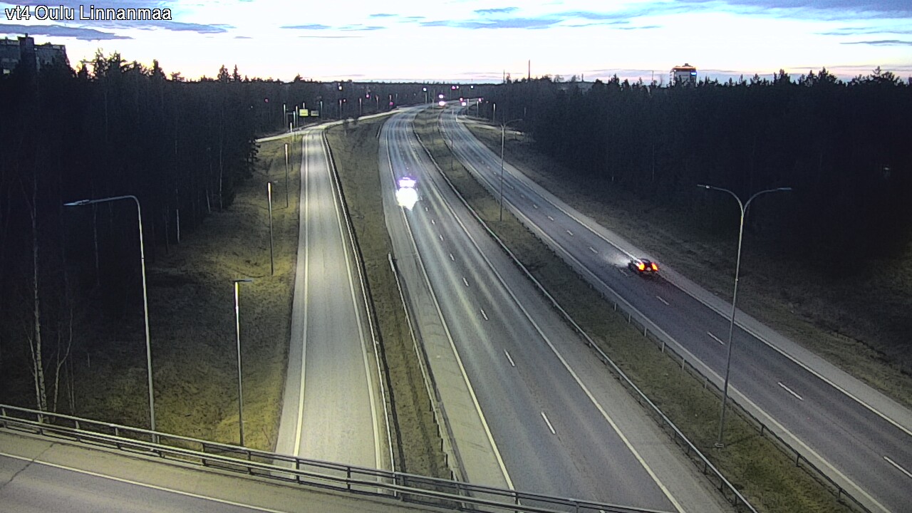 Weather Camera Image Road 4 Oulu, Linnanmaa, Oulu, Pohjois-Pohjanmaa