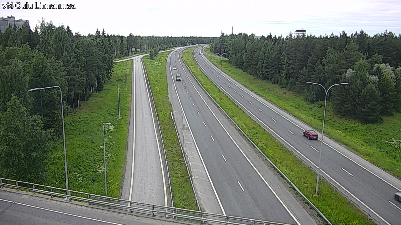 Weather Camera Image Road 4 Oulu, Linnanmaa, Oulu, Pohjois-Pohjanmaa