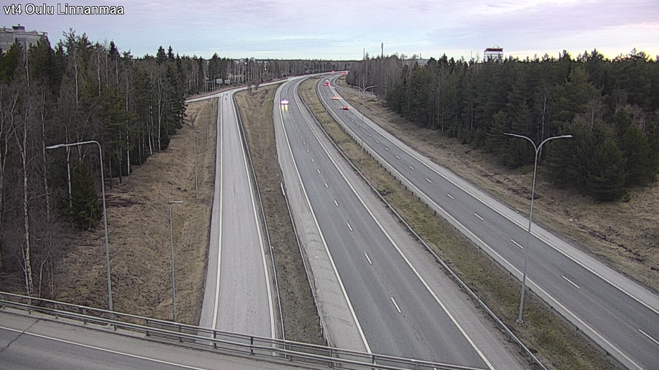 Weather Camera Image Road 4 Oulu, Linnanmaa, Oulu, Pohjois-Pohjanmaa