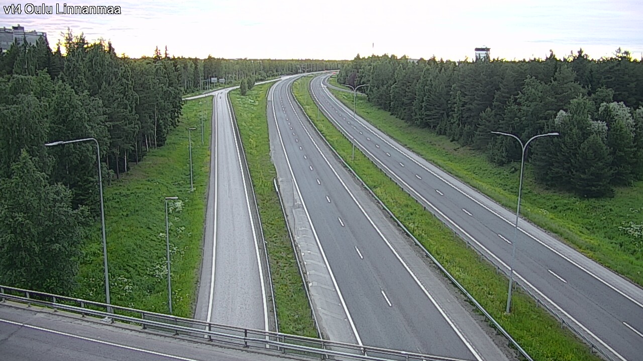 Weather Camera Image Road 4 Oulu, Linnanmaa, Oulu, Pohjois-Pohjanmaa