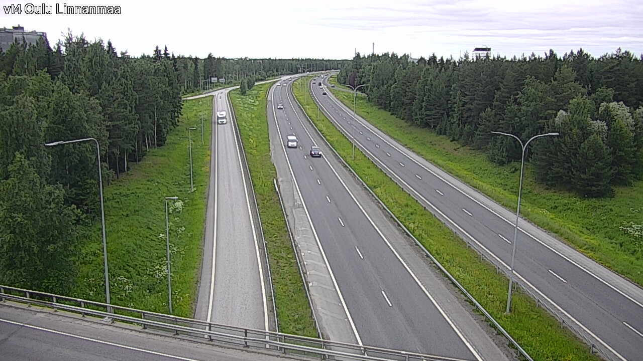 Weather Camera Image Road 4 Oulu, Linnanmaa, Oulu, Pohjois-Pohjanmaa