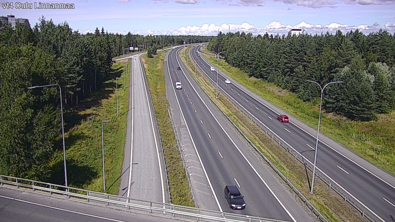 Weather Camera Image Road 4 Oulu, Linnanmaa, Oulu, Pohjois-Pohjanmaa