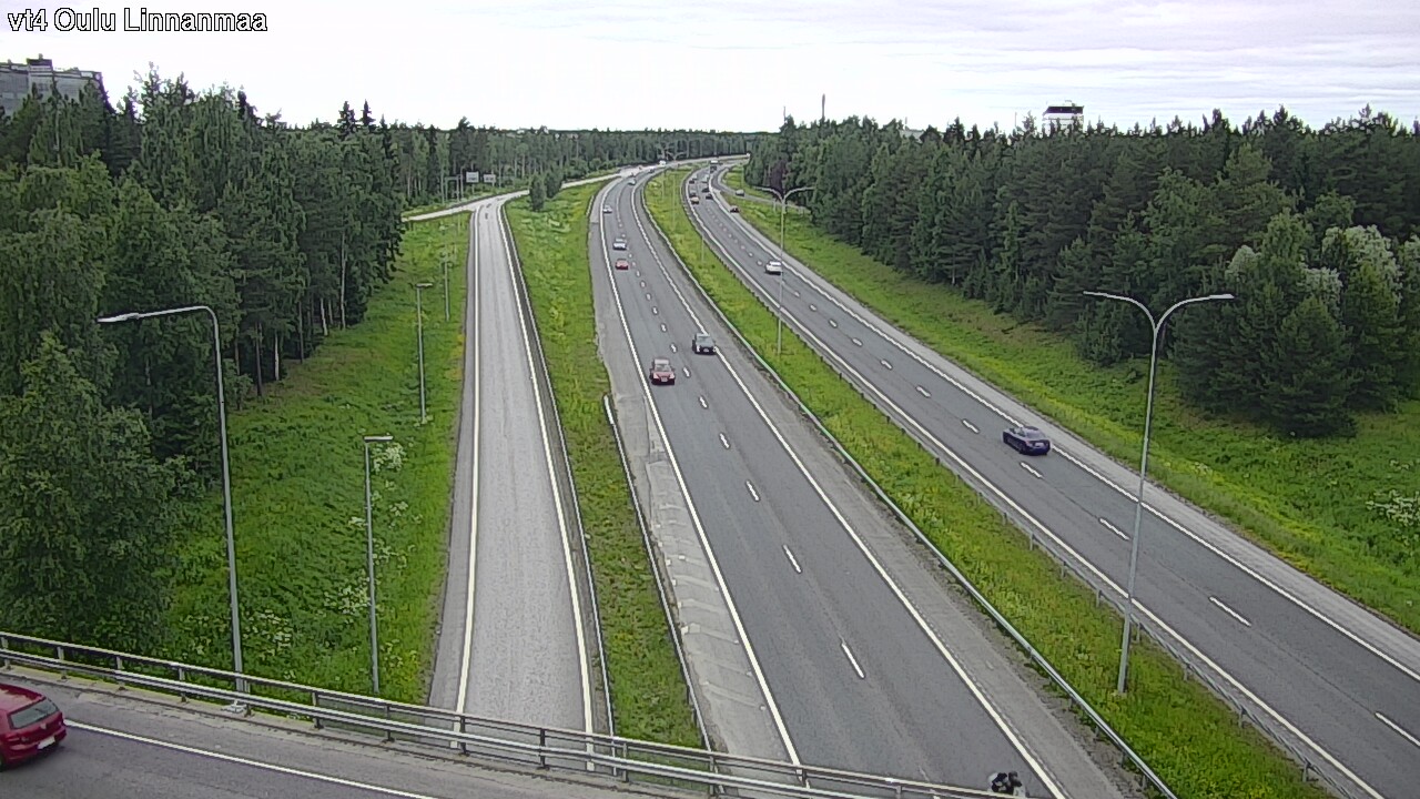 Weather Camera Image Road 4 Oulu, Linnanmaa, Oulu, Pohjois-Pohjanmaa
