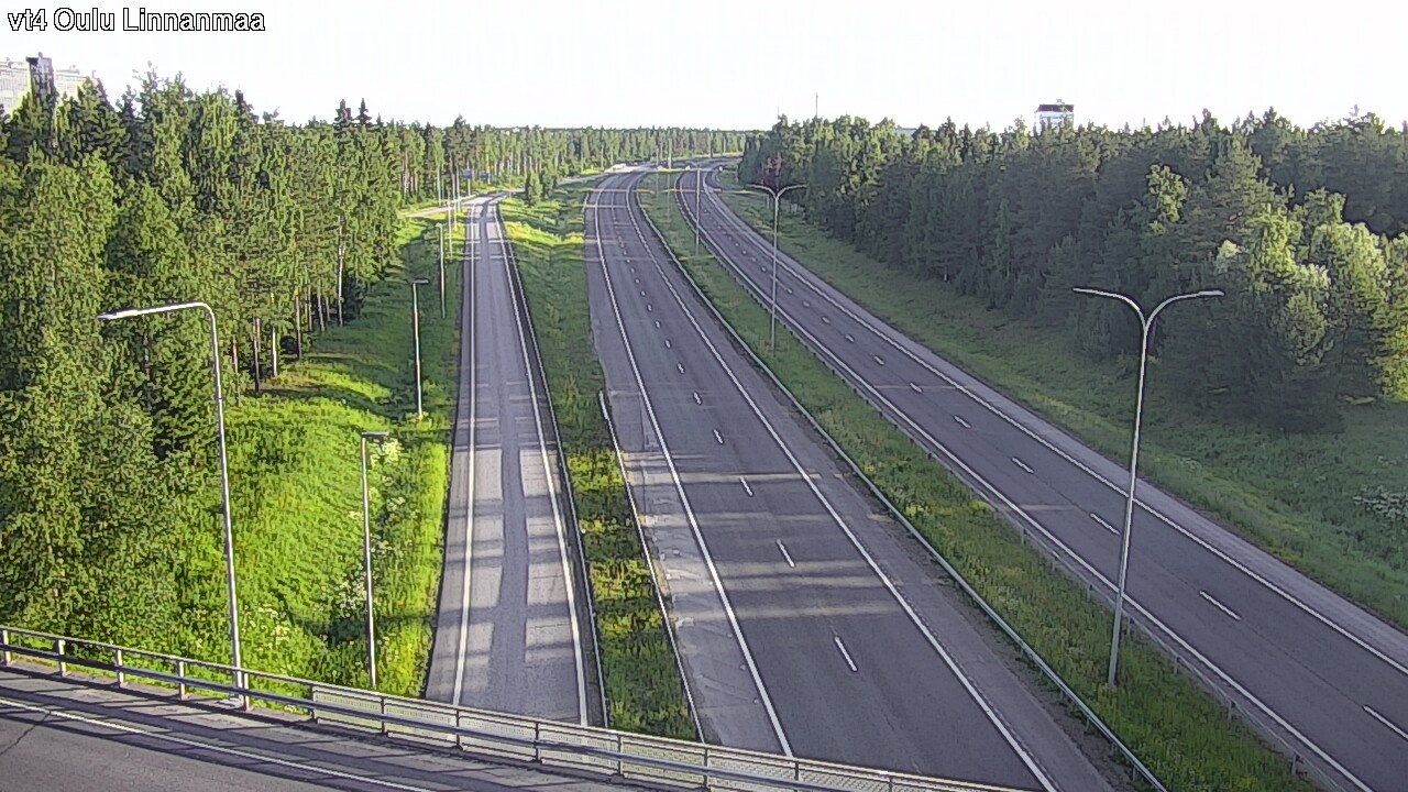 Weather Camera Image Road 4 Oulu, Linnanmaa, Oulu, Pohjois-Pohjanmaa