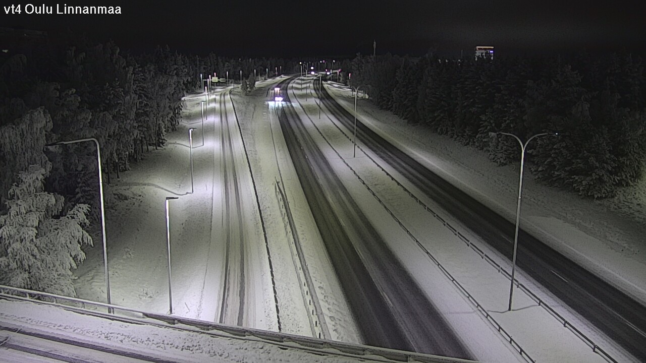 Weather Camera Image Road 4 Oulu, Linnanmaa, Oulu, Pohjois-Pohjanmaa