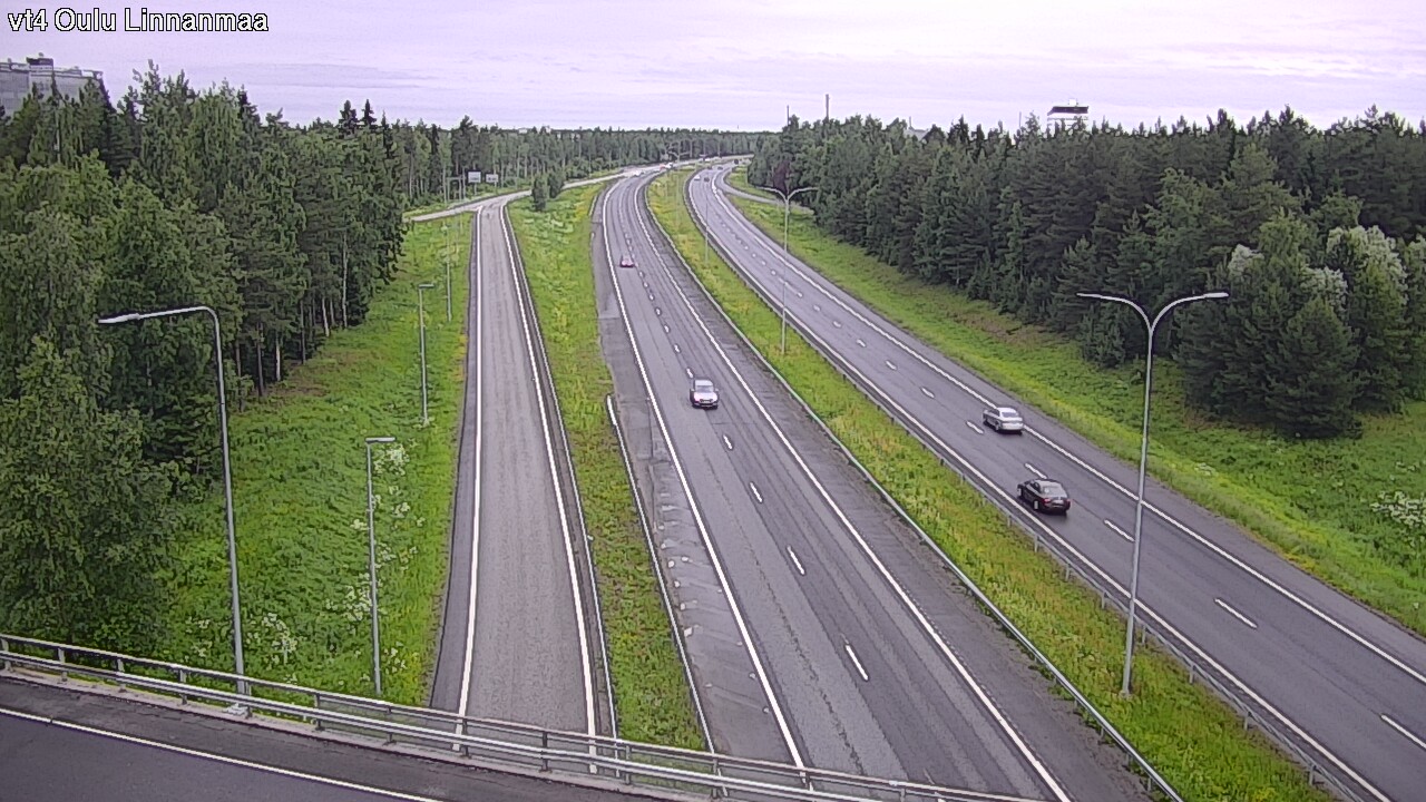 Weather Camera Image Road 4 Oulu, Linnanmaa, Oulu, Pohjois-Pohjanmaa