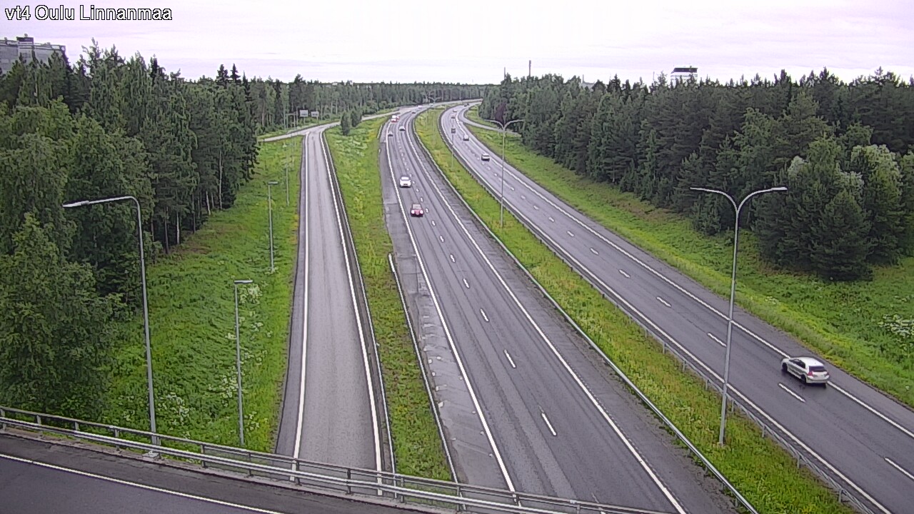 Weather Camera Image Road 4 Oulu, Linnanmaa, Oulu, Pohjois-Pohjanmaa