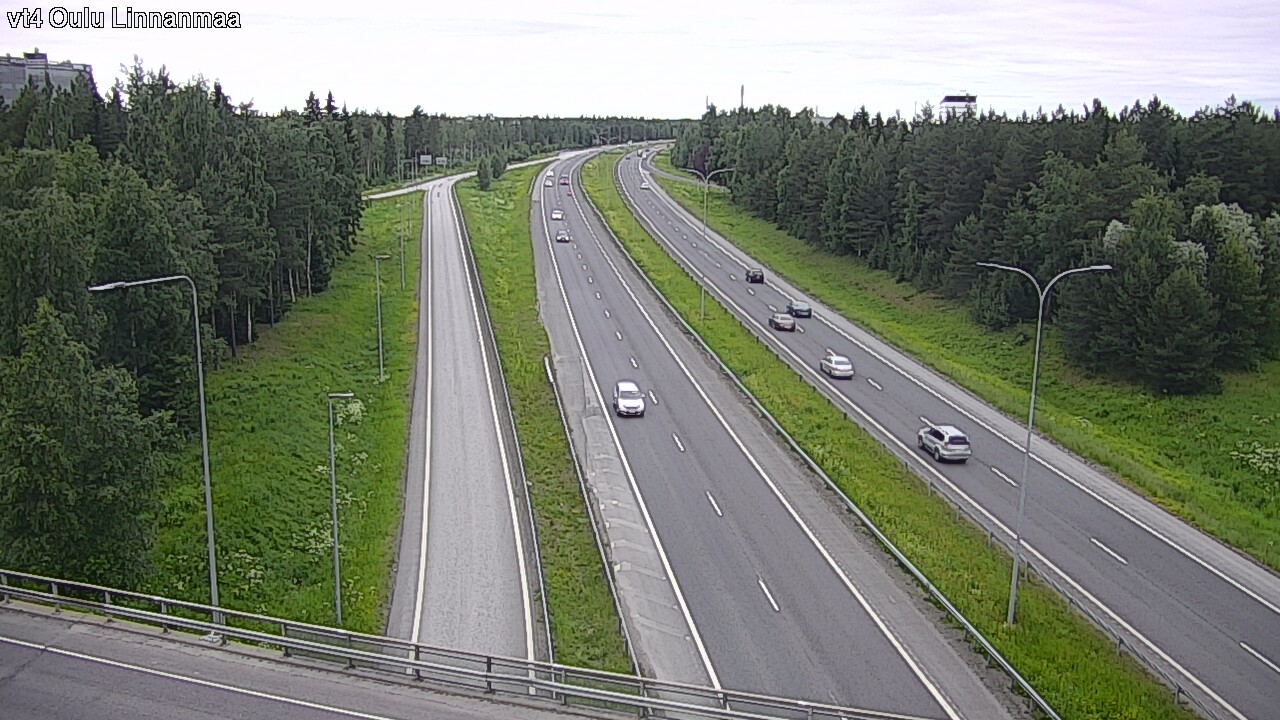 Weather Camera Image Road 4 Oulu, Linnanmaa, Oulu, Pohjois-Pohjanmaa