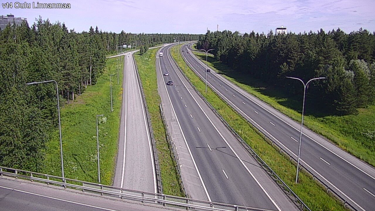 Weather Camera Image Road 4 Oulu, Linnanmaa, Oulu, Pohjois-Pohjanmaa