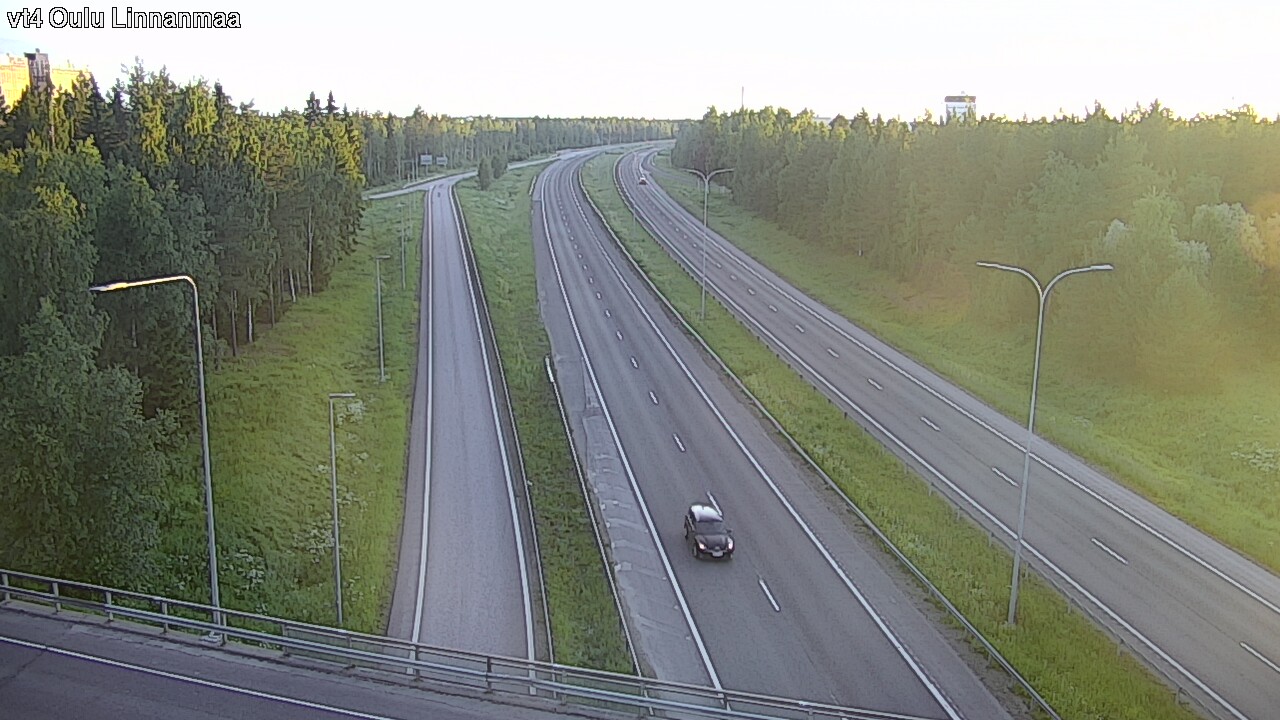 Weather Camera Image Road 4 Oulu, Linnanmaa, Oulu, Pohjois-Pohjanmaa
