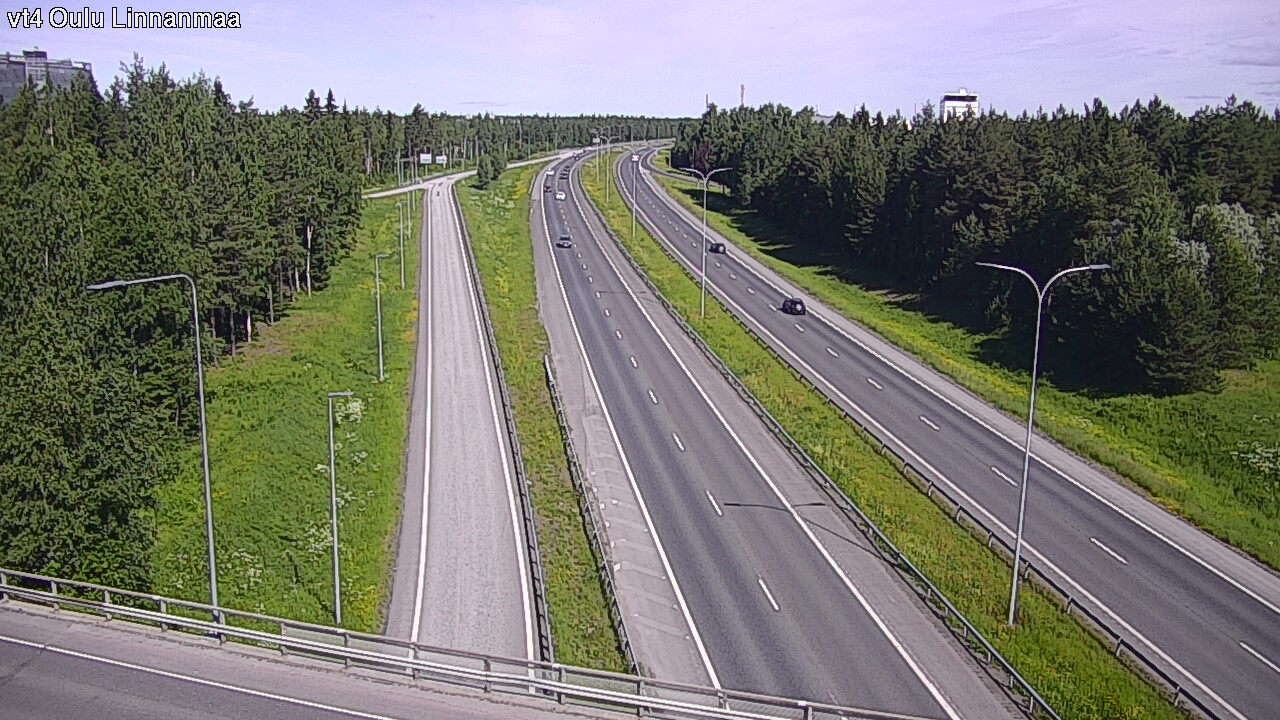 Weather Camera Image Road 4 Oulu, Linnanmaa, Oulu, Pohjois-Pohjanmaa