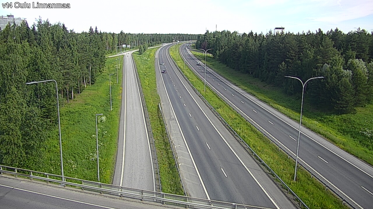 Weather Camera Image Road 4 Oulu, Linnanmaa, Oulu, Pohjois-Pohjanmaa