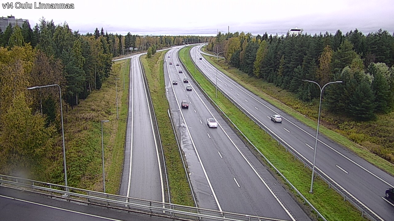 Weather Camera Image Road 4 Oulu, Linnanmaa, Oulu, Pohjois-Pohjanmaa