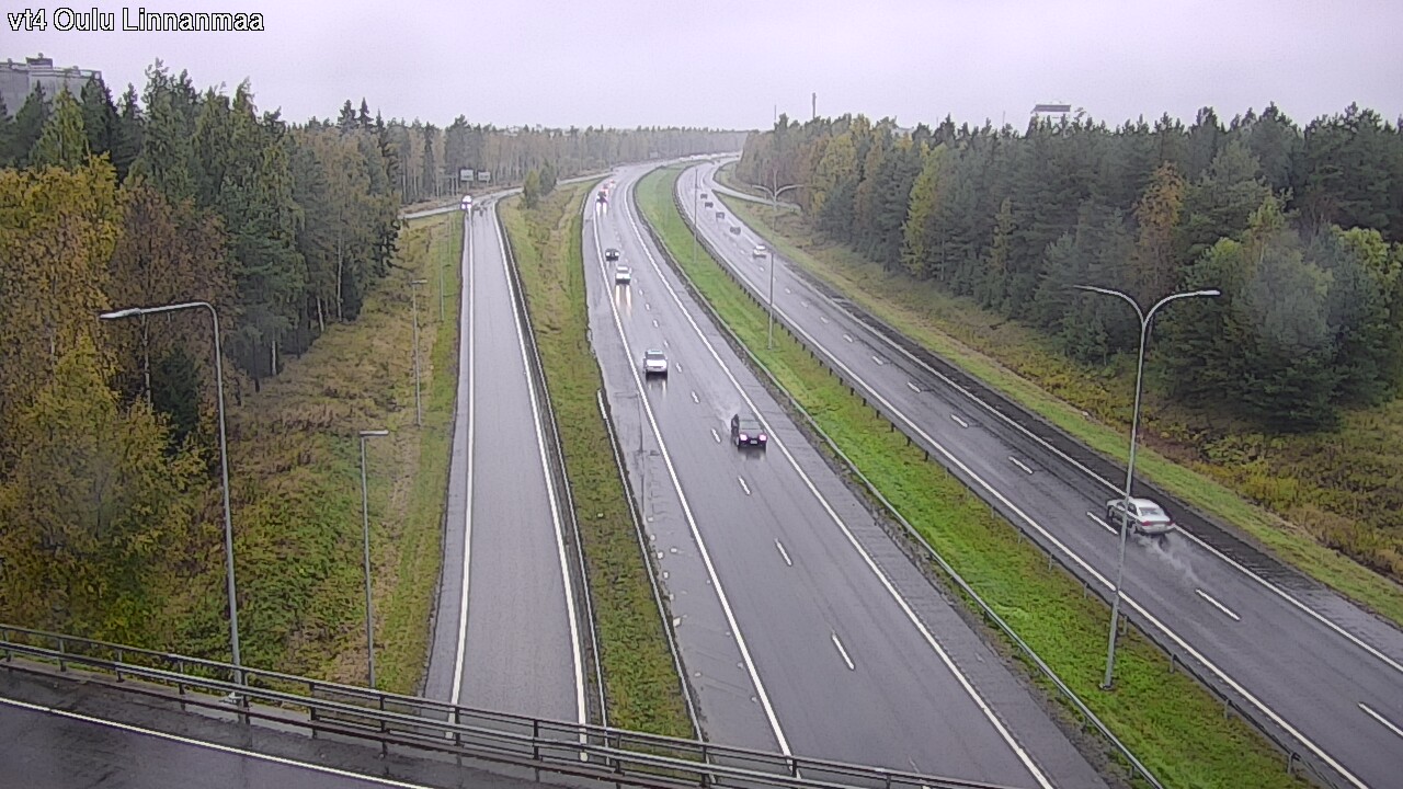 Weather Camera Image Road 4 Oulu, Linnanmaa, Oulu, Pohjois-Pohjanmaa