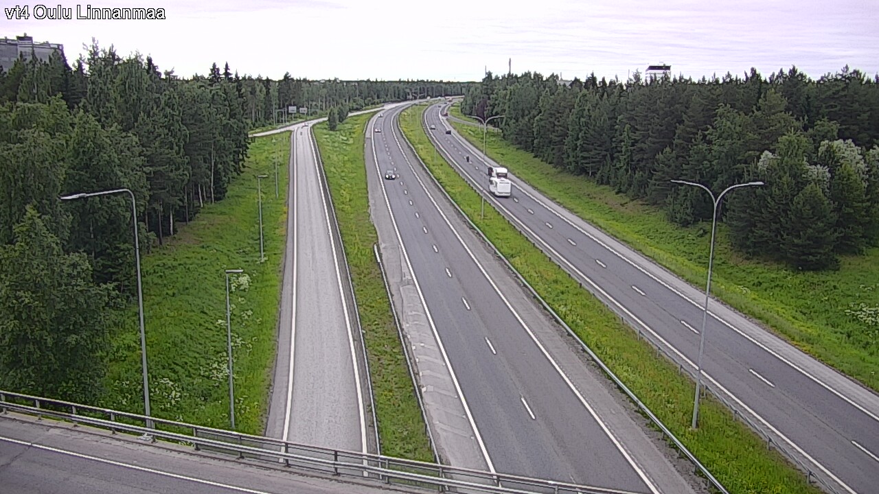 Weather Camera Image Road 4 Oulu, Linnanmaa, Oulu, Pohjois-Pohjanmaa