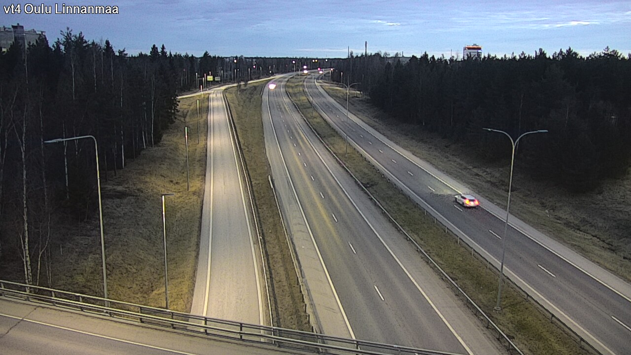 Weather Camera Image Road 4 Oulu, Linnanmaa, Oulu, Pohjois-Pohjanmaa