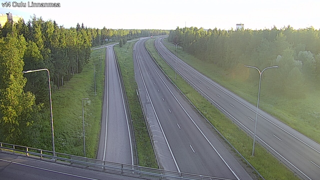 Weather Camera Image Road 4 Oulu, Linnanmaa, Oulu, Pohjois-Pohjanmaa