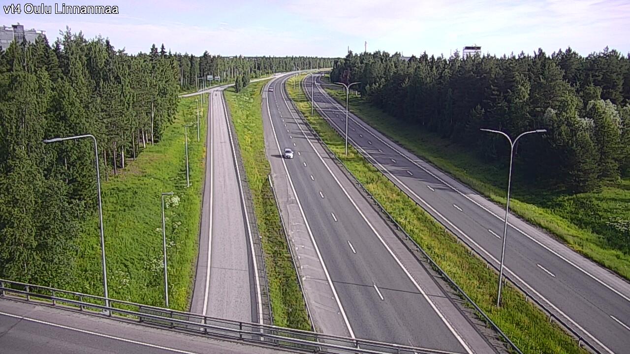 Weather Camera Image Road 4 Oulu, Linnanmaa, Oulu, Pohjois-Pohjanmaa