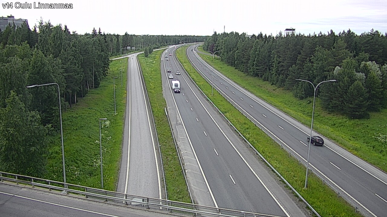 Weather Camera Image Road 4 Oulu, Linnanmaa, Oulu, Pohjois-Pohjanmaa