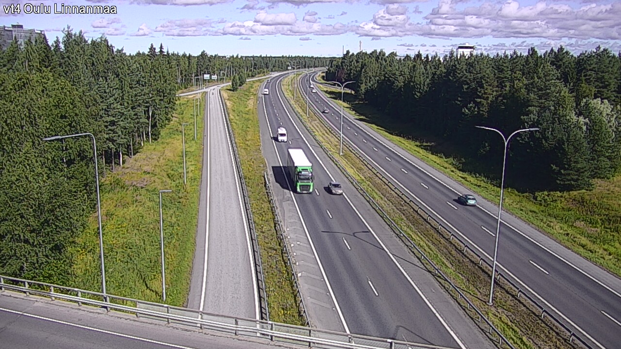 Kelikamerat Kuva Tie 4 Oulu Linnanmaa, Oulu, Pohjois-Pohjanmaa