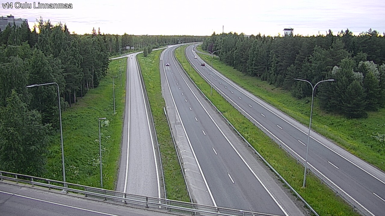 Weather Camera Image Road 4 Oulu, Linnanmaa, Oulu, Pohjois-Pohjanmaa