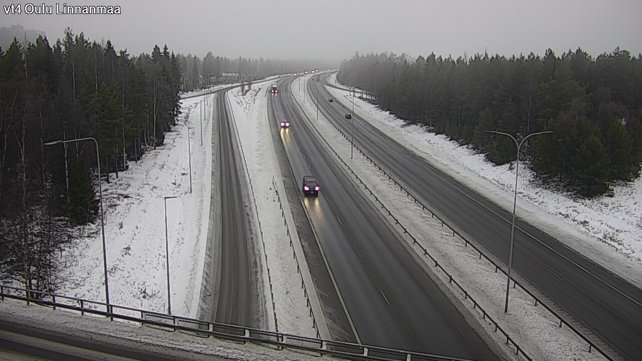 Weather Camera Image Road 4 Oulu, Linnanmaa, Oulu, Pohjois-Pohjanmaa