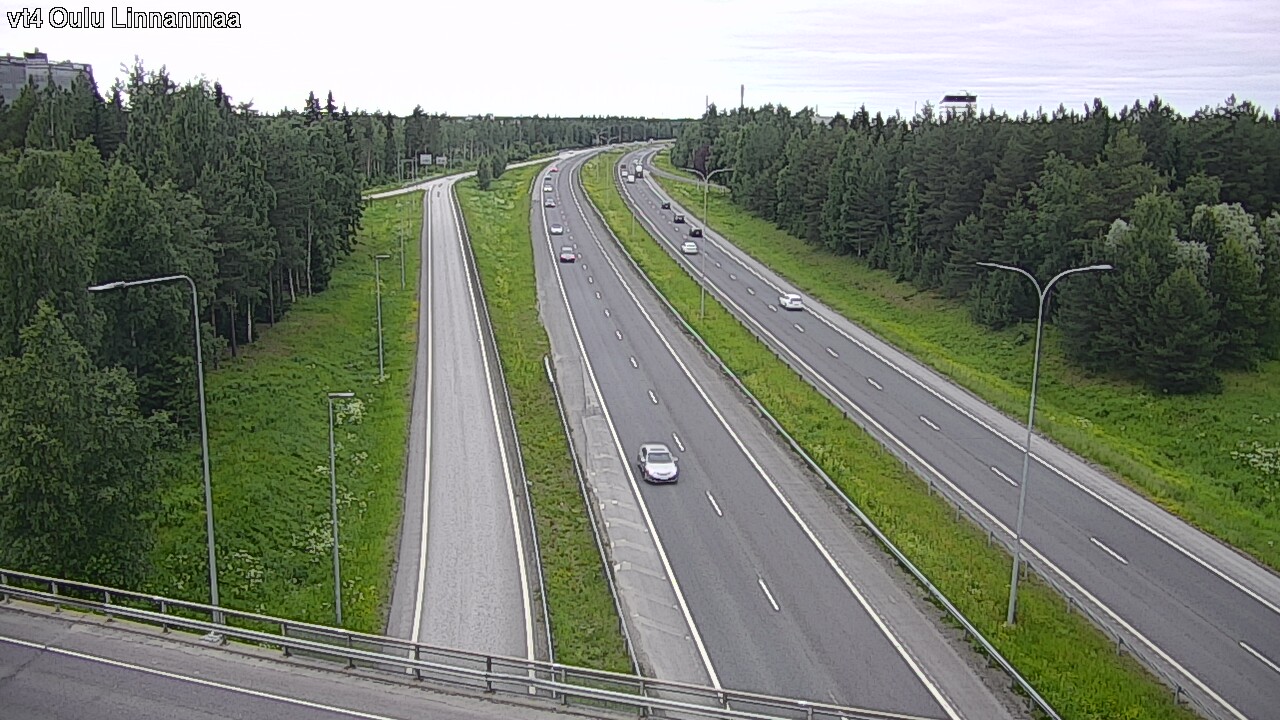 Weather Camera Image Road 4 Oulu, Linnanmaa, Oulu, Pohjois-Pohjanmaa